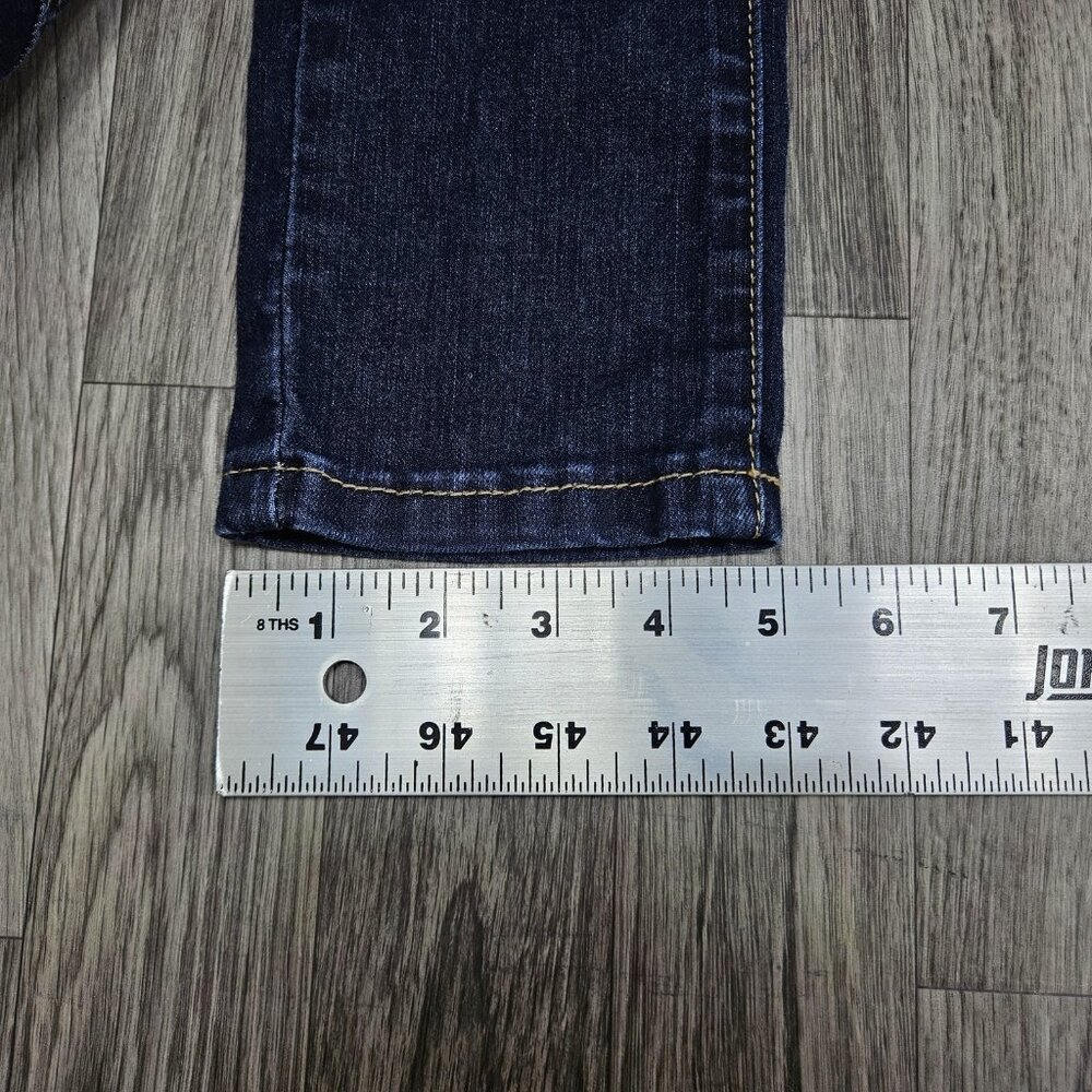 Maurices Jeans Womens XS Regular Blue Dark Wash Skinny Stretch Denim Pants - Picture 10 of 10